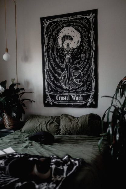 Crystal Witch Oracle Tapestry