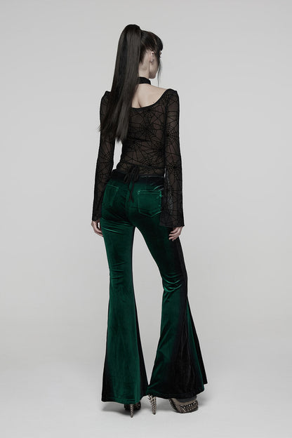 Black Widow Mesh Top