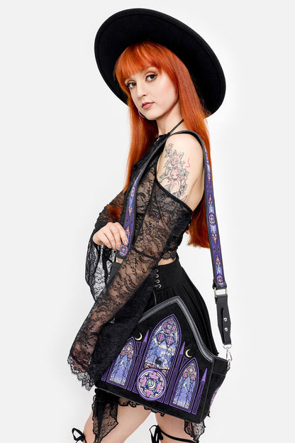 Aurora Cross Body Bag Northern Lights Embroidery