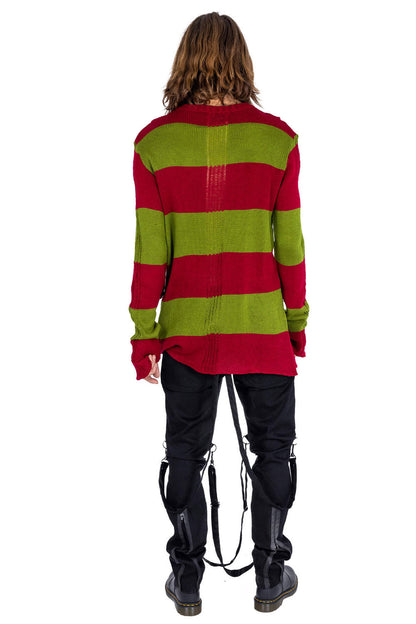 Amalric Jumper Sweater [Red/Green]