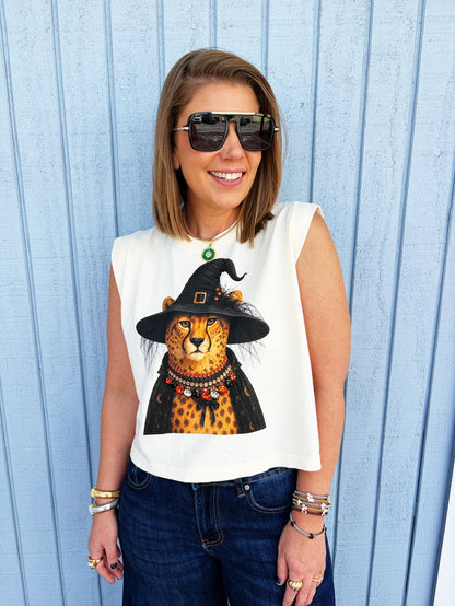 Halloween Cheetah W "real" Bling
