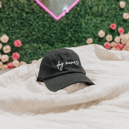 Dog Mama Hat - Black