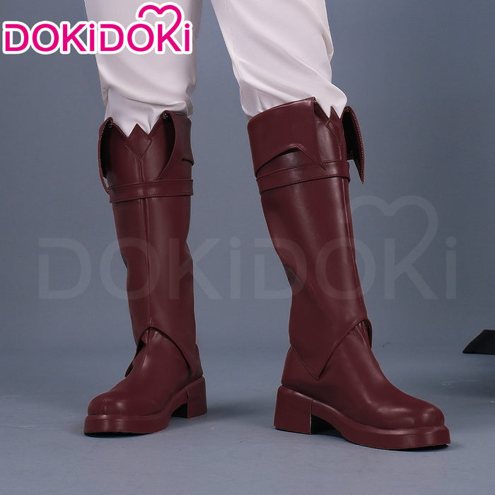 【In Stock】DokiDoki Anime Cosplay Shoes Brown Boots