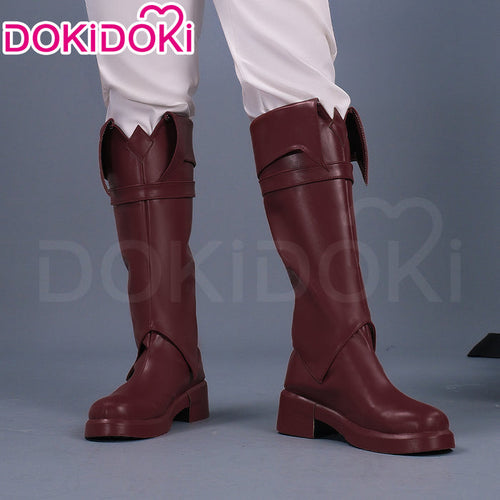 【In Stock】DokiDoki Anime Cosplay Shoes Brown Boots