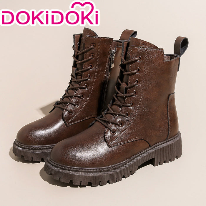 【In Stock】DokiDoki Anime Cosplay Shoes Brown Boots