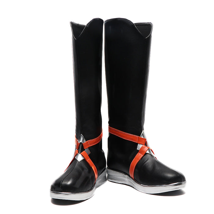 【In Stock】DokiDoki Game Cosplay Shoes Black Boots