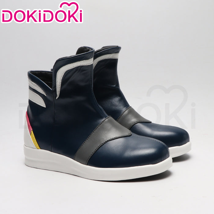 【In Stock】DokiDoki Game Cosplay Shoes Dark Blue