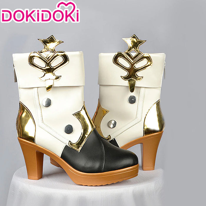 【In Stock】DokiDoki Game Genshin Impact Cosplay Clorinde Fontaine Shoes