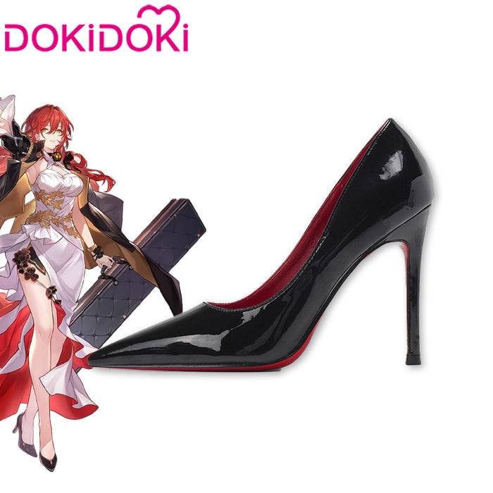 【In Stock】DokiDoki Game Honkai: Star Rail Cosplay Himeko Shoes