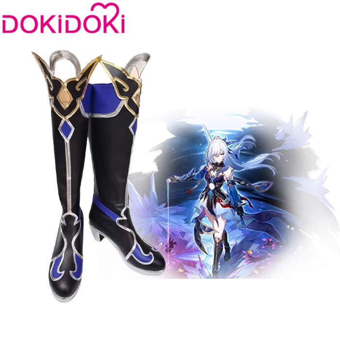 【In Stock】DokiDoki Game Honkai: Star Rail Cosplay Jingliu Shoes Jing Liu