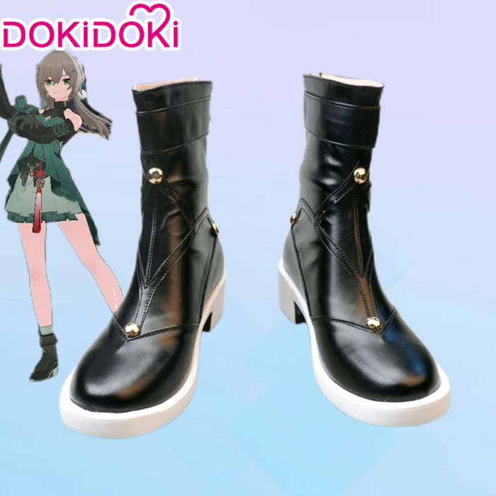 【In Stock】DokiDoki Game Honkai: Star Rail Cosplay Qing Que Shoes Qingque
