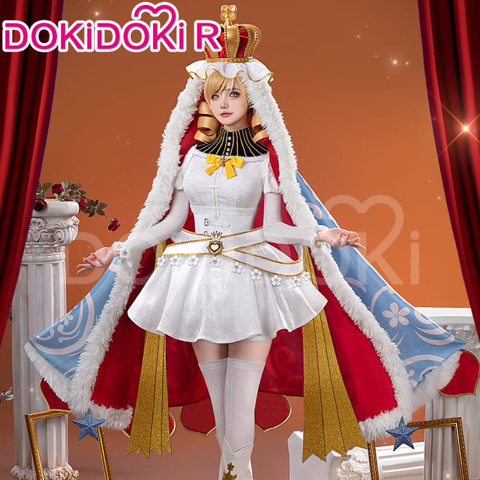 【In Stock】DokiDoki-R Anime Cosplay Holy Mamii Costume Women White Dress