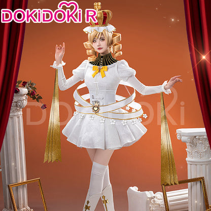 【In Stock】DokiDoki-R Anime Cosplay Holy Mamii Costume Women White Dress