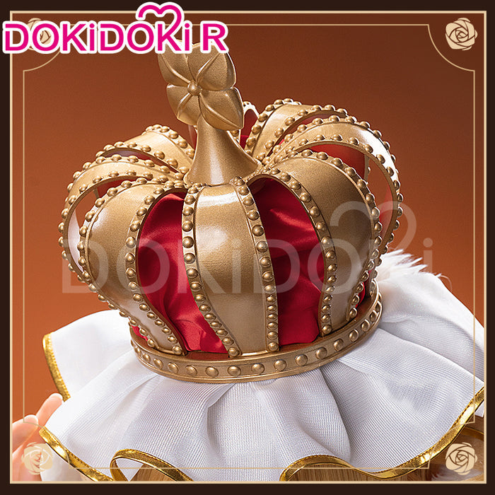 【In Stock】DokiDoki-R Anime Cosplay Holy Mamii Costume Women White Dress