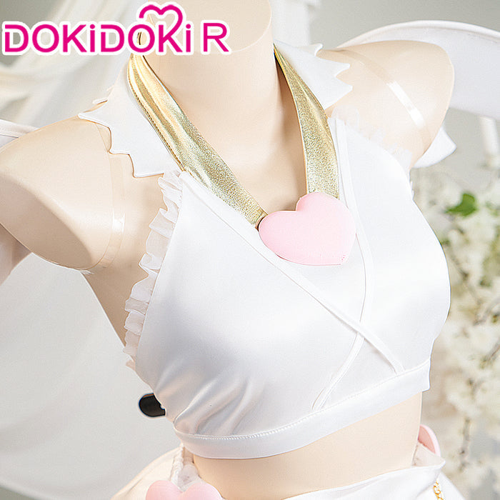 【In Stock】DokiDoki-R Anime Cosplay White Costume