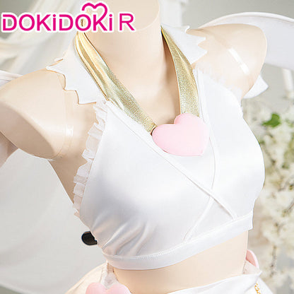 【In Stock】DokiDoki-R Anime Cosplay White Costume