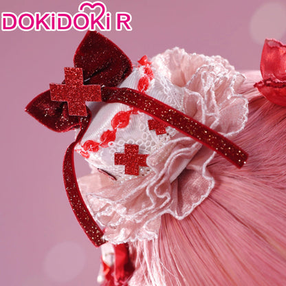 【In Stock】DokiDoki-R Anime Shugo Chara Cosplay Hinamori Amu Costume Dress