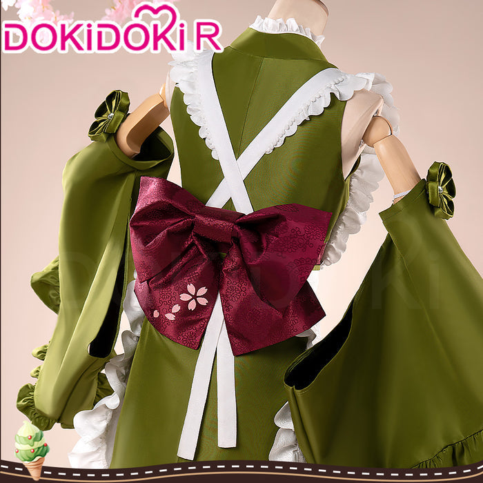 【In Stock】DokiDoki-R Cosplay Matcha Costume Green Dress