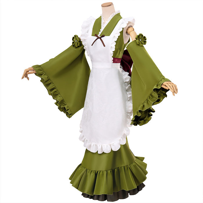 【In Stock】DokiDoki-R Cosplay Matcha Costume Green Dress