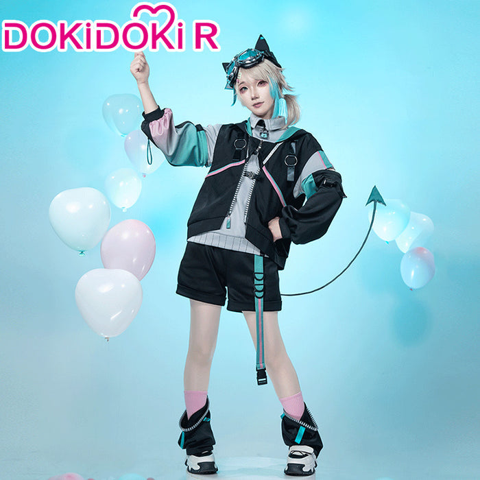 【In Stock】DokiDoki-R Cosplay Vtuber AZA Cosplay Costume NIJISANJI