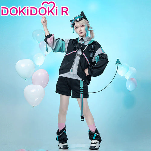 【In Stock】DokiDoki-R Cosplay Vtuber AZA Cosplay Costume NIJISANJI