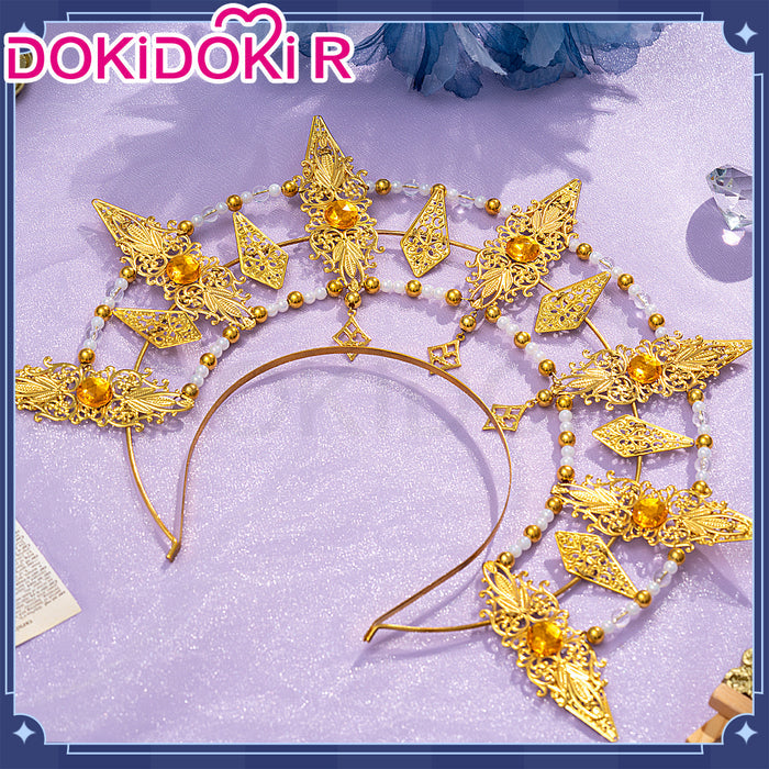 【In Stock】DokiDoki-R Game Genshin Impact Cosplay Furina Costume Tides Doujin Dress Fontaine Focalors