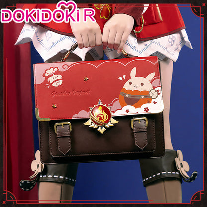 【In Stock】DokiDoki-R Game Genshin Impact Cosplay Klee Itabag Messenger Bag Courier Bag
