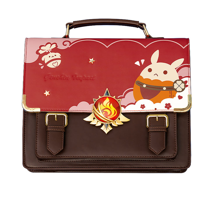 【In Stock】DokiDoki-R Game Genshin Impact Cosplay Klee Itabag Messenger Bag Courier Bag