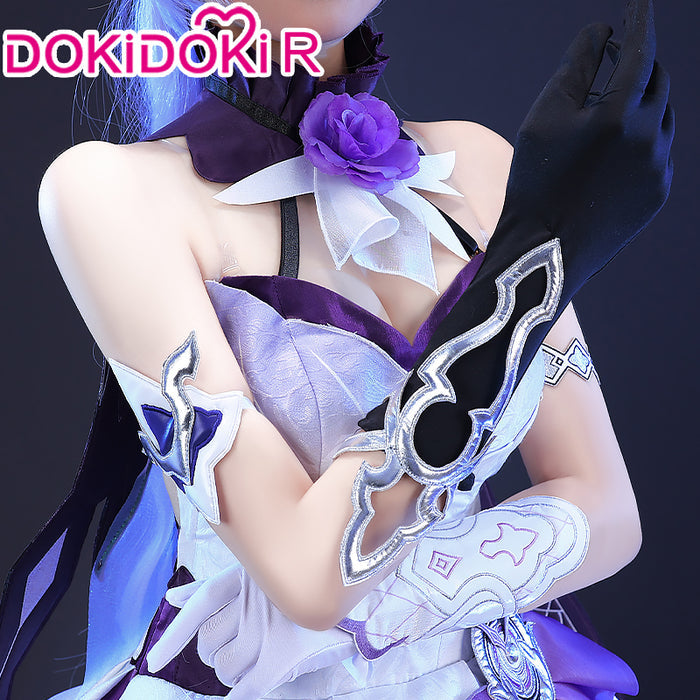 【 In Stock】DokiDoki-R Game Honkai Impact 3 Cosplay Herrscher of Flamescion Time Runner  Kiana Costume / Wig