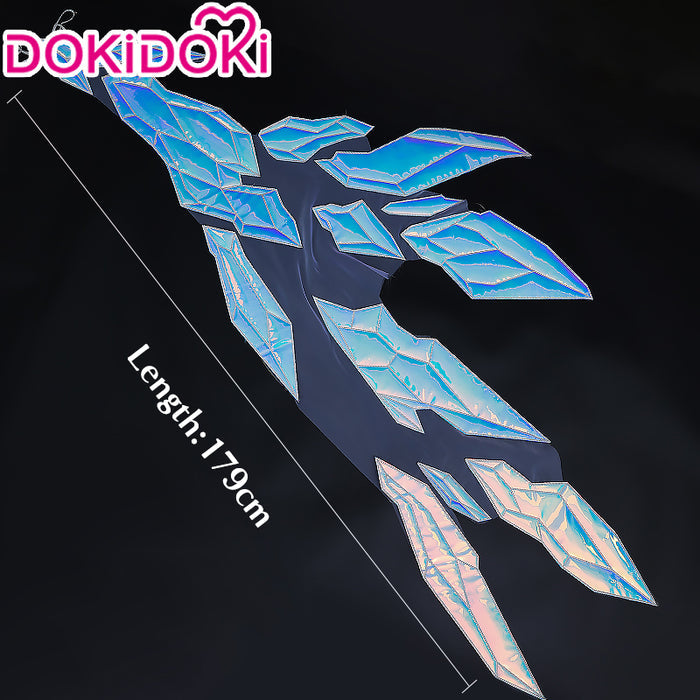 【 In Stock】DokiDoki-R Game Honkai Impact 3 Cosplay Herrscher of Flamescion Time Runner  Kiana Costume / Wig