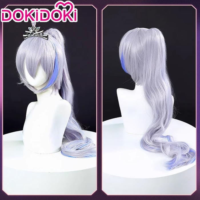 【 In Stock】DokiDoki-R Game Honkai Impact 3 Cosplay Herrscher of Flamescion Time Runner  Kiana Costume / Wig