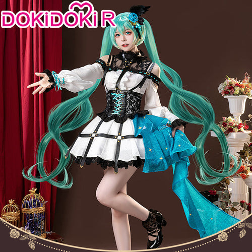 【In Stock】DokiDoki-R Game Prooject Sekaai Colorful Staage! Cosplay Costume Rose Cage Ver.
