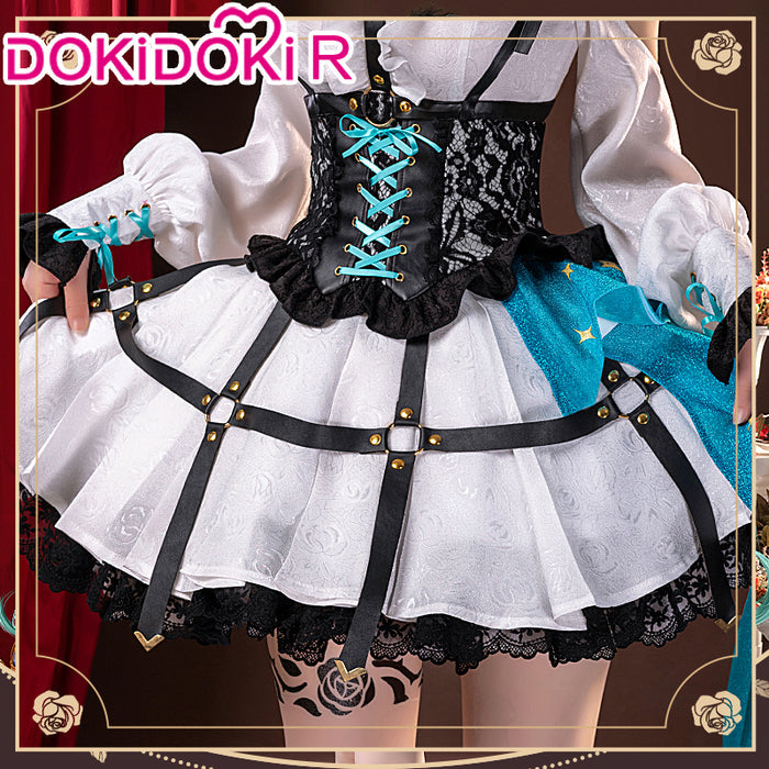 【In Stock】DokiDoki-R Game Prooject Sekaai Colorful Staage! Cosplay Costume Rose Cage Ver.