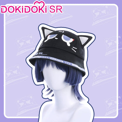 【In Stock】DokiDoki-SR Game Genshin Impact Cosplay Hutao / Ganyu / Scaramouche Bucket Hat Hu Tao Gan Yu