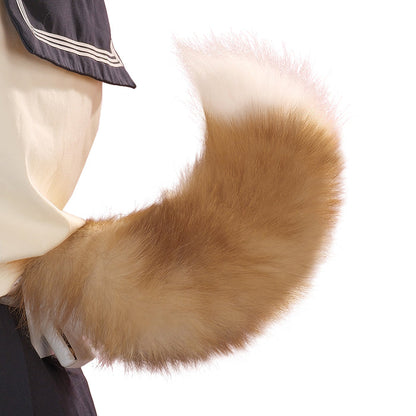 【IN STOCK】【Electric Ver.】DokiDoki Animal Electric Cute Corgi / Fox Furry Tail 40CM Prop