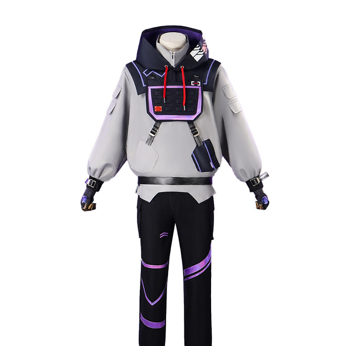 【IN STOCK】【Size M-2XL】 DokiDoki-R Game Valorant Cosplay ISO Costume Iso