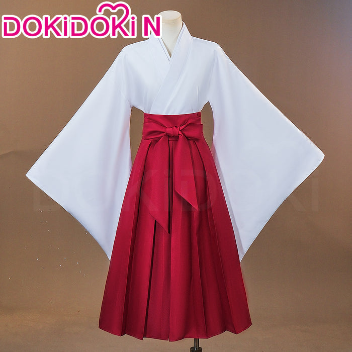 【In Stock】【Size S-2XL】Dokidoki-N Anime Cosplay White Red Costume Halloween