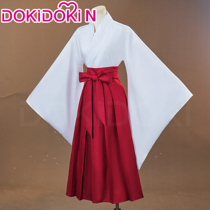 【In Stock】【Size S-2XL】Dokidoki-N Anime Cosplay White Red Costume Halloween