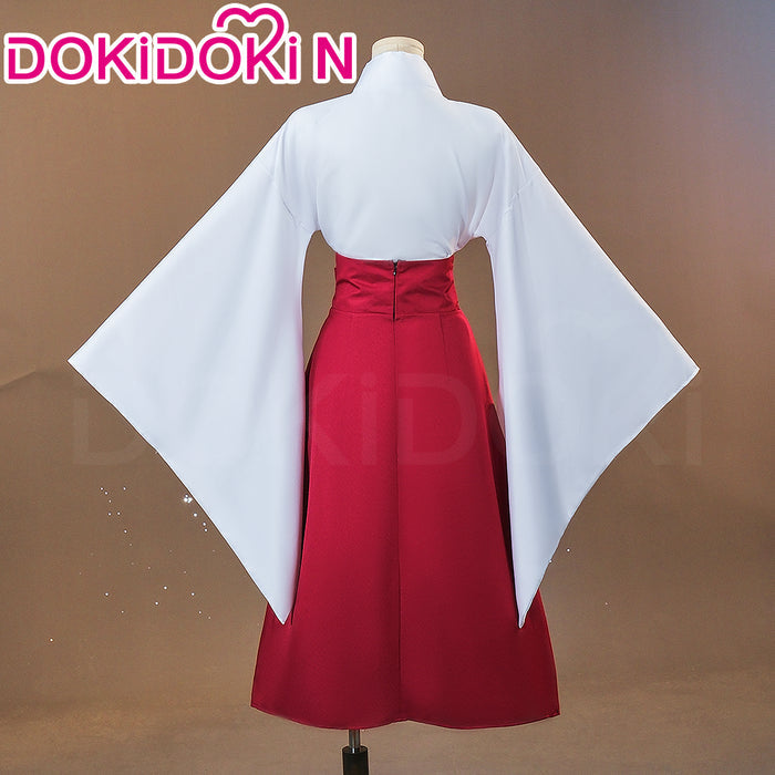 【In Stock】【Size S-2XL】Dokidoki-N Anime Cosplay White Red Costume Halloween