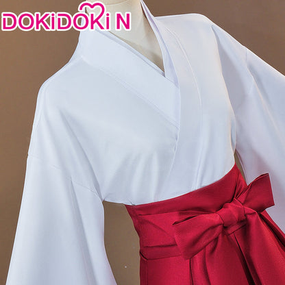 【In Stock】【Size S-2XL】Dokidoki-N Anime Cosplay White Red Costume Halloween