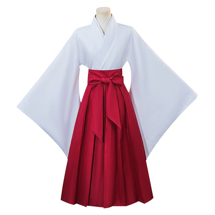 【In Stock】【Size S-2XL】Dokidoki-N Anime Cosplay White Red Costume Halloween