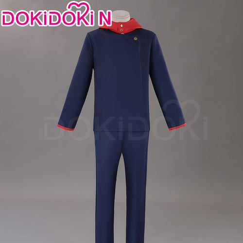 【In Stock】【Size S-3XL】Dokidoki-N Anime Cosplay Costume Blue Uniform Male