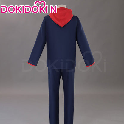 【In Stock】【Size S-3XL】Dokidoki-N Anime Cosplay Costume Blue Uniform Male