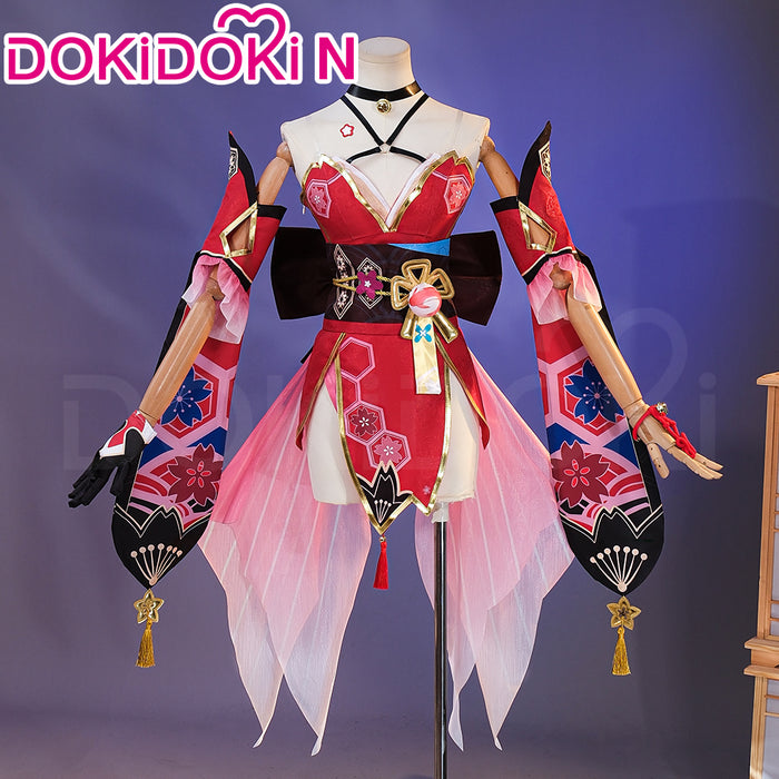 【In Stock】【Size XS-3XL】DokiDoki-N Game Honkai: Star Rail Cosplay Hanabi Costume Miss Sparkle