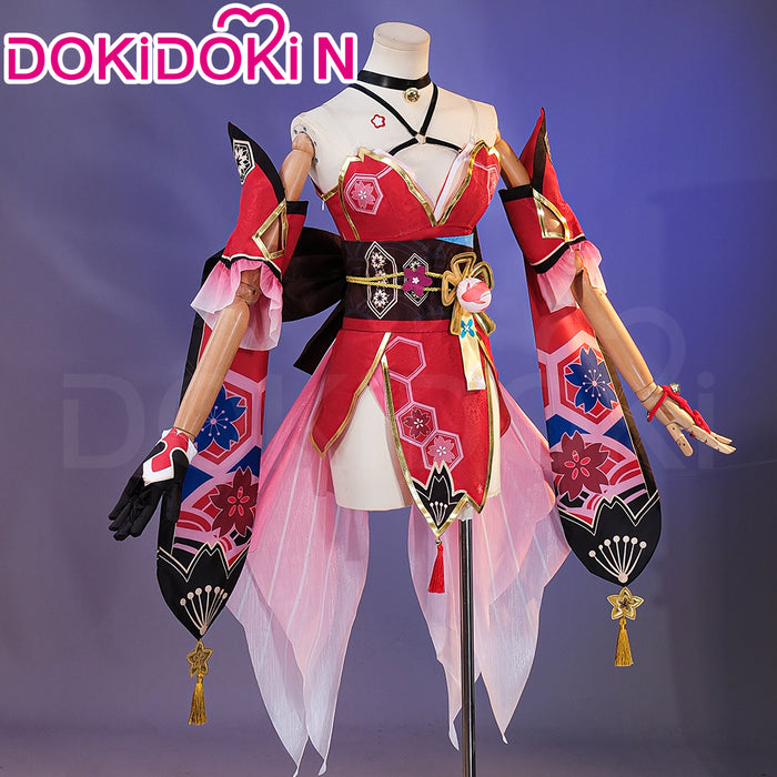 【In Stock】【Size XS-3XL】DokiDoki-N Game Honkai: Star Rail Cosplay Hanabi Costume Miss Sparkle
