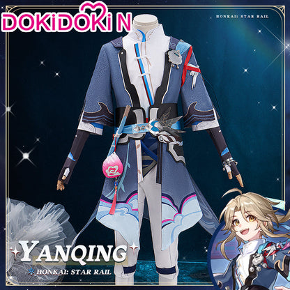 【In Stock】【Size XS-3XL】DokiDoki-N Game Honkai: Star Rail Cosplay Yanqing Costume Yan Qing