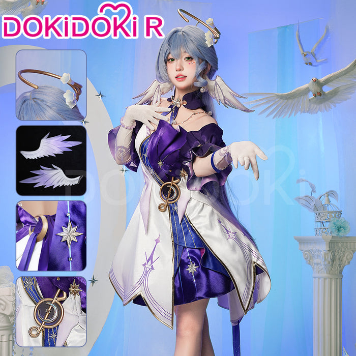 【In Stock】【Size XS-XL】Dokidoki-R Game Honkai: Star Rail Cosplay Robin Costume