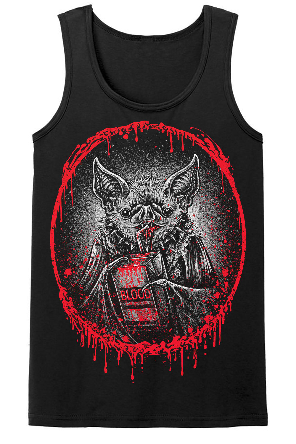Bat Blood Snack Time T-shirt