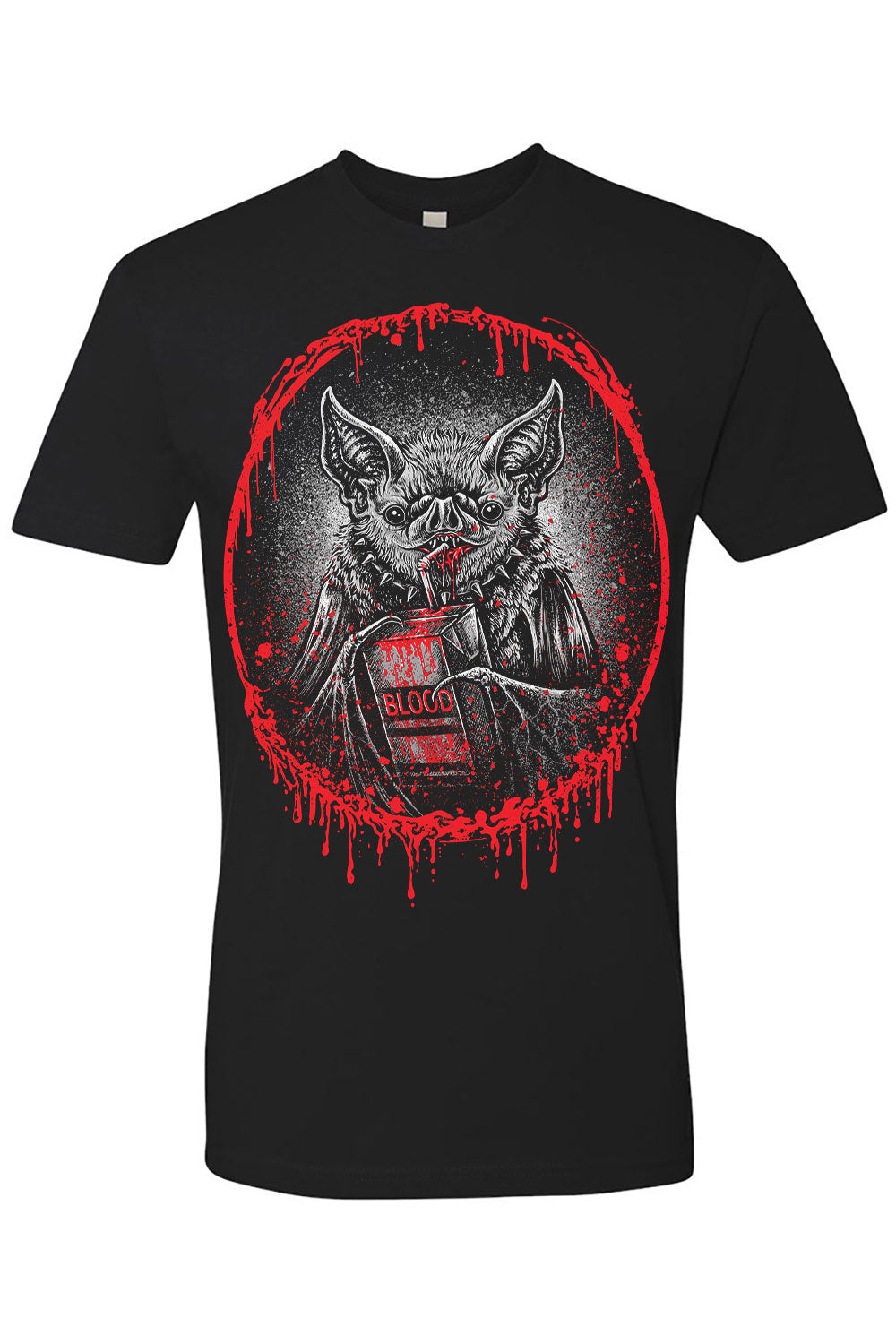 Bat Blood Snack Time T-shirt