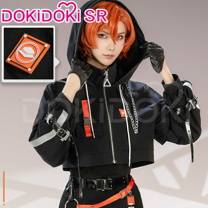 【LAST BATCH】DokiDoki-SR Anime Cosplay Costume Workwear Doujin Black Cool Casual Wear Techwear